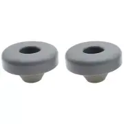 2PCS Cooler Rubber Feet Gray Non-Slip Rack Replacement Cooler Feet for 20qt C...