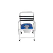 Mor-Medical Deluxe New Era Patented Infection Control Shower Commode Chair, 18"