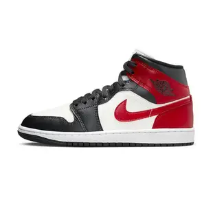 NIKE 籃球鞋 WMNS AIR JORDAN 1 MID 女 BQ6472160 黑紅 現貨 廠商直送