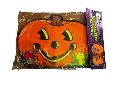 Beistle Halloween Jack-O-Lantern Pumpkin 3D Centerpiece Decoration PAPERBOARD
