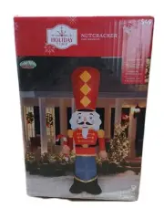 Christmas Inflatable 9ft Nutcracker Outdoor Yard Decoration Holiday Time