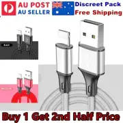 Braided USB Charging Cable Charger Cord For iPhone 10 11 12 13 14 max pro iPad