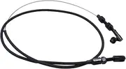 1 Set SHLPDFM Black Throttle Cable Universal 36" Braided Stainless Steel Accelerator Cable Compatible with Ford,Chev,Hot 97-07 Chevrolet/Chevy LS1 Engine 4.8L 5.3L 5.7L 6.0L