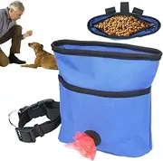 Treat Bag For Dog Training - Waistband Walking Snack Container,Leakproof Pet Food Dispenser With Poop Bag Integration For Pet Food Storage And Behavior Aid Outdoor Adventures Daily Walking Travel Trai