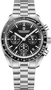 [TAYSHILEY] Pagani Design Men's Quartz Chronograph Watch – 40mm Sports Watch, 50M Waterproof, Stainless Steel Strap, Casual & Dress Analog Watches for Men