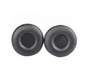 Earpads Comfortable Cushion Earmuff Pads Cup Pillow Cover Compatible for Jabra REVO Leather Pads Headset Low Noise 2pcs - Black