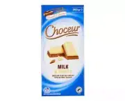 Choceur Milk & White Chocolate Block 200g - ALDI Chocolate