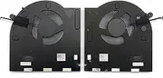 Bestparts New CPU+GPU Cooling Fan 12V Replacement for Dell Alienware M17 R3 M17 R4 P45E 0H5TYJ 0CNV63 FM7J FM7H DC28000ROSL DC28000RNSL Dual Fan H5TYJ CNV63