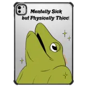 iPad Pro 11-inch (M4) iPad Impact Case Mentally Sick but Physically Thicc!