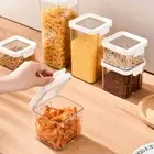 Plastic Grain Container Sealed Snack Storage Container Fridge