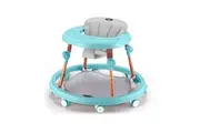 Playpals 3-IN-1 Baby Walker Adjustable Stroller Kids Ride On Toy Black Mint