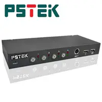在飛比找PChome24h購物優惠-PSTEK 4埠 PS/2 USB 電腦切換器 (CD-10