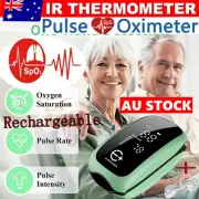 Professional Finger Pulse Oximeter Rechargeable Blood Oxygen Saturation Monitor