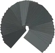 OSALADI Premium Electroplated Sandpaper Set 90pcs Assortment Dry Wet Sandpaper Sheets