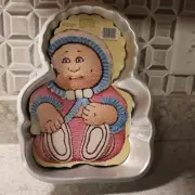 1985 Wilton Cabbage Patch Kids Preemie Cake Pan Aluminum Mold For Baking