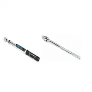 Husky Mechanics Tool Sets Mechanic Torque Wrench SAE Drive Breaker Bar (2-Pcs)