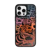 iPhone 16 Pro Max Mirror Case MagSafe Compatible Multi Sketch Tiger