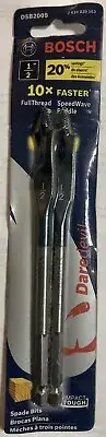Bosch 1/2” Spade Bits; Set Of 2