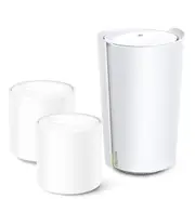 TP-LINK Deco X73-DSL(3-pack) AX5400 VDSL Whole Home Mesh Wi-Fi 6 Modem System 270sqm Coverage For 1-3 Bedroom Houses, Dual-Band, OFDMA, MU-MIMO, Beam