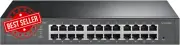 24-Port Gigabit Ethernet Switch TL-SG1024DE Smart VLAN Plug & Play Network RJ45