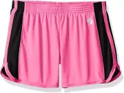 Soffe Youth Track Shortie Girls' M (8-10) Neon Pink Black 1571G