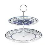 Twig New York H. Blue Bird Two Tier Cake Stand