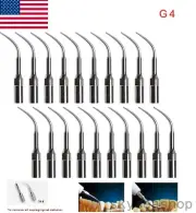 5-100 Dental Ultrasonic Scaler Remove calculus Scaling Tip G4 Fit Cavitron EMS