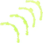 4pcs Collision Guard Protector for Drone Easy to Install Coverage for Enhanced Safety and Impact Protection Light Green