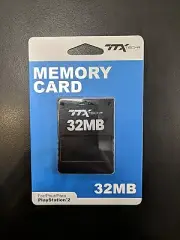 Playstation 2 Memory Card 32 MB TTX Tech