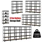 6 Units of 1.2M MDF Board Garage Racking Storage Shelving Warehouse Racks 750kg