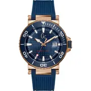 Gc Watches Y36004g7 Men's Quartz Watch Blue 44 Mm