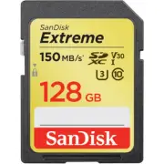 Sandisk 128GB FS extreme V30 SD card for Canon XA40 XA45 XA50 XA55