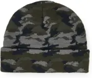 The Children's Place Boys Size Small/Medium (4-7 yr) Camo Knit Cap