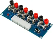 Baosity 24-Pin ATX Benchtop Power Board Computer Power Supply Breakout Adapter