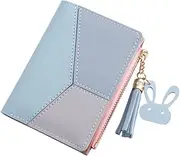 [Ipetboom] Slim Wallet for Women Vintage Coin Purse Retro Change Pouch Leather Bag Short Wallet