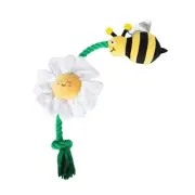 Fringe Studio Im Pollen For You Interactive Play Plush Dog Toy