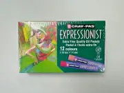 Sakura CRAY-PAS EXPRESSIONIST Extra Fine Quality Oil Pastels Pack of 12