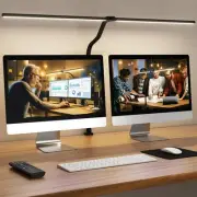 LED Desk Lamp for Home Office Remote Control Computer Desk Light Bright Table...