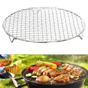 Round Barbecue Net BBQ Grill Net Mesh Rack Grate Steam Net Mesh Wire SC