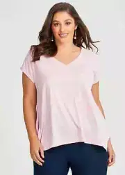 FREE POST NWT TS14+ Taking Shape Tunic Top 18 RRP $79.99