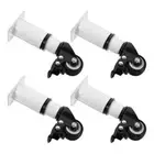 4Pcs Heavy Duty Table Leg Caster Extender Coffee Tables