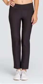 Tail White Label 28” Mulligan Ankle Pant Onyx Black Golf NWT Women’s Size 6