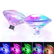 Floating Underwater Light RGB LED Disco Lights Glow Show Swimming Pool Tub Lamp