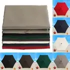Round Outdoor Sun Umbrella Sunshade Umbrella Replacement Cover Parasol Canopy