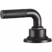 California Faucets Descanso Robe Hook Knurled Accent Matte Black - 30K-RH-MBLK