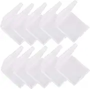 LERTREE 10 Pcs Clear Protective Game Cartridge Case Storage Box for Nintendo Gameboy Color GBC GB GBP
