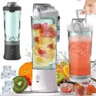 Portable Blender Juicer Multifunctional USBCharging 600ml Electric JuicerMachine