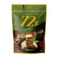 在飛比找PChome24h購物優惠-《盛香珍》靜岡抹茶72%巧克酥100g/包