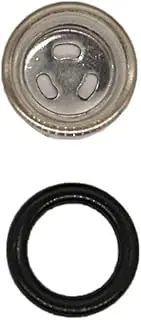 1Pc Universal 10mm 12mm 14mm 18mm Motorcycle Sight Glass Oil Sight Glass with Seal for Brake Pump Brake Cylinder(12MM)