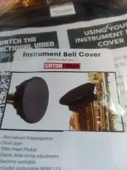GatorCases MedBell Double Layer Cover for Trumpet, Alto/Tenor Sax, Bass Clarinet